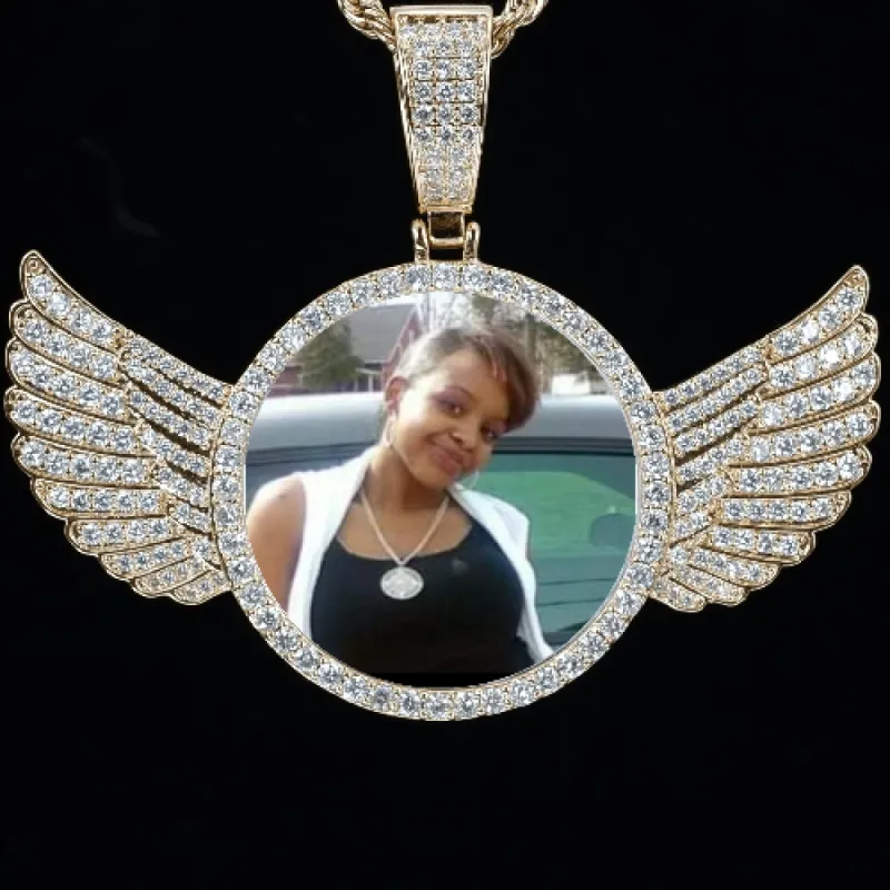 CUSTOM PICTURE PENDANT STYLE-4 sold by The GUU Shop