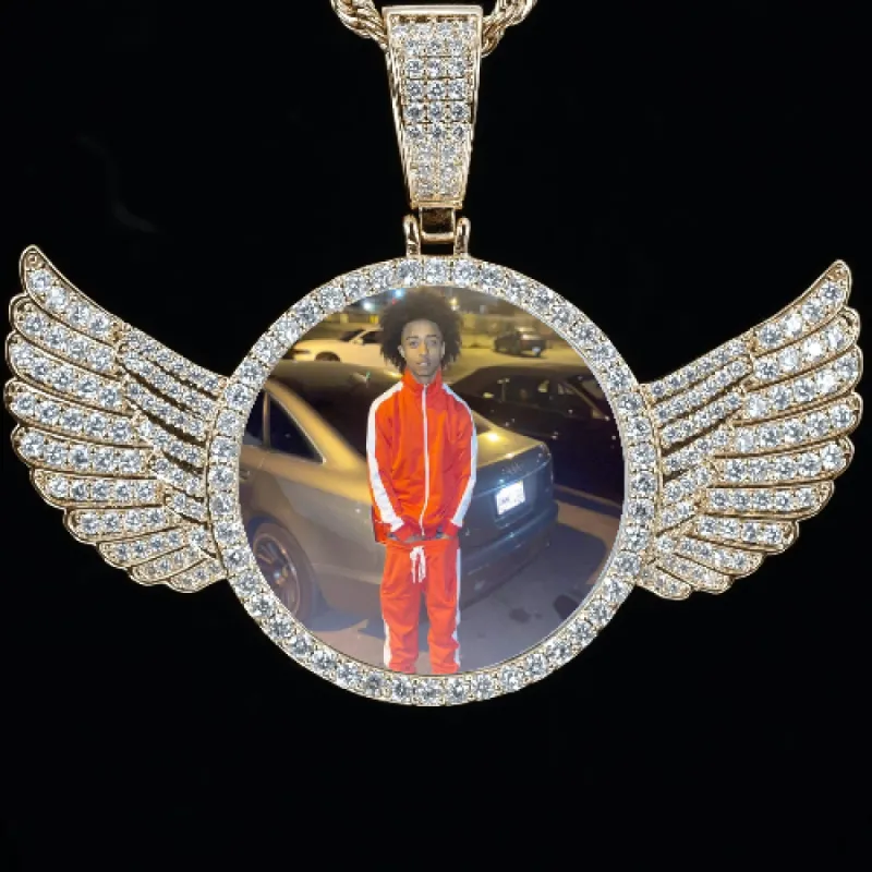 CUSTOM PICTURE PENDANT STYLE-4 sold by The GUU Shop