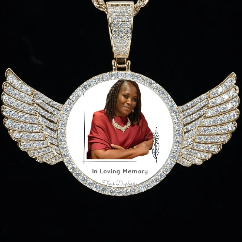 CUSTOM PICTURE PENDANT STYLE-4 sold by The GUU Shop