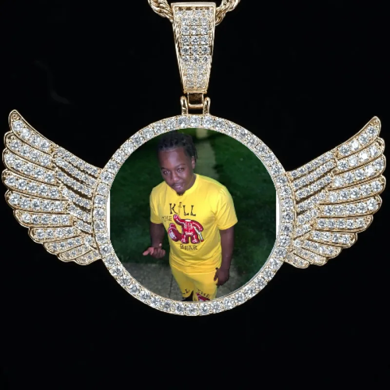 CUSTOM PICTURE PENDANT STYLE-4 sold by The GUU Shop