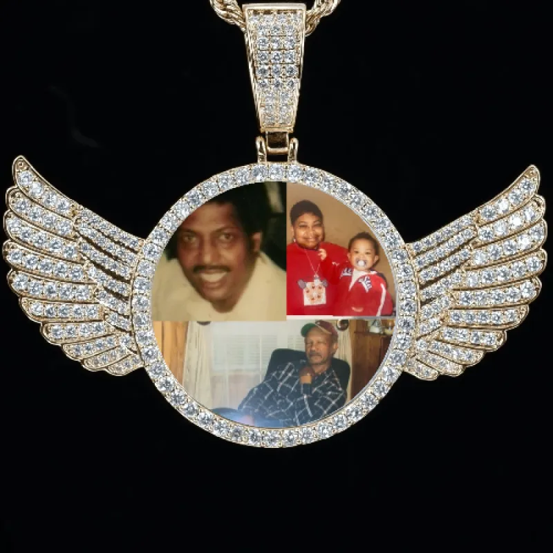 CUSTOM PICTURE PENDANT STYLE-4 sold by The GUU Shop