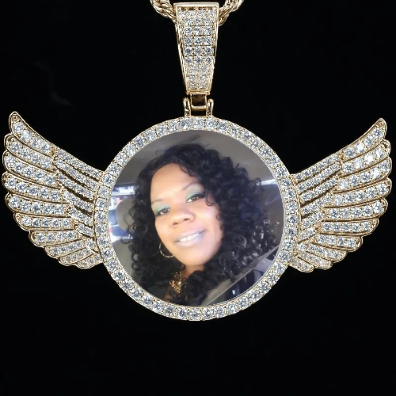 CUSTOM PICTURE PENDANT STYLE-4 sold by The GUU Shop