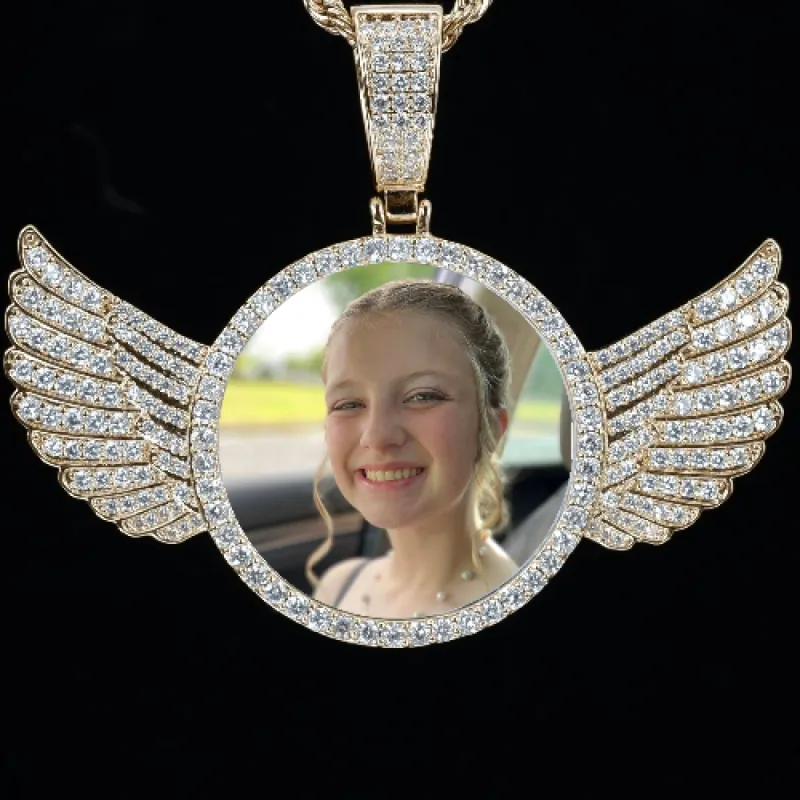 CUSTOM PICTURE PENDANT STYLE-4 sold by The GUU Shop