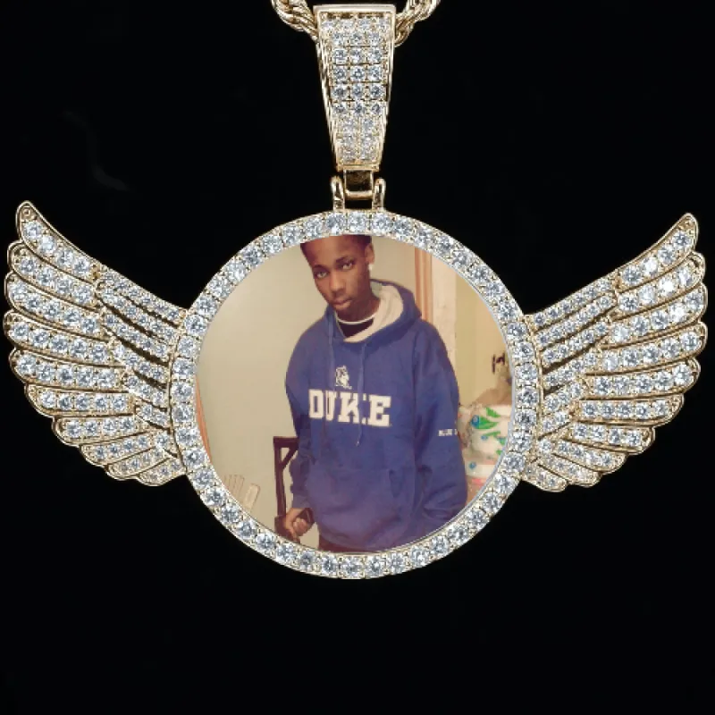 CUSTOM PICTURE PENDANT STYLE-4 sold by The GUU Shop