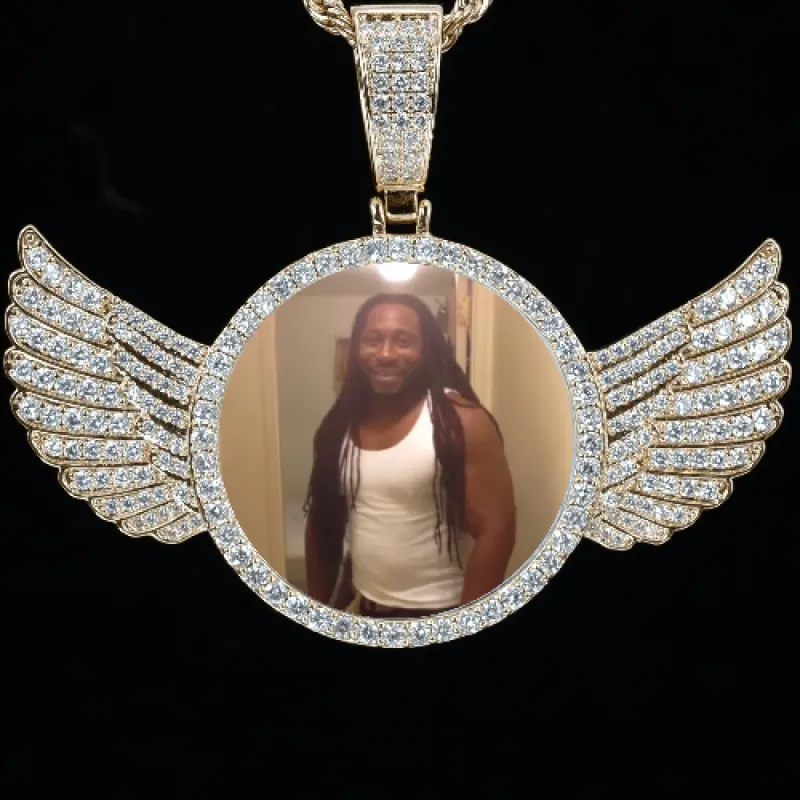 CUSTOM PICTURE PENDANT STYLE-4 sold by The GUU Shop