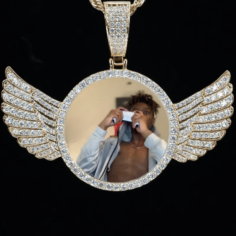 CUSTOM PICTURE PENDANT STYLE-4 sold by The GUU Shop