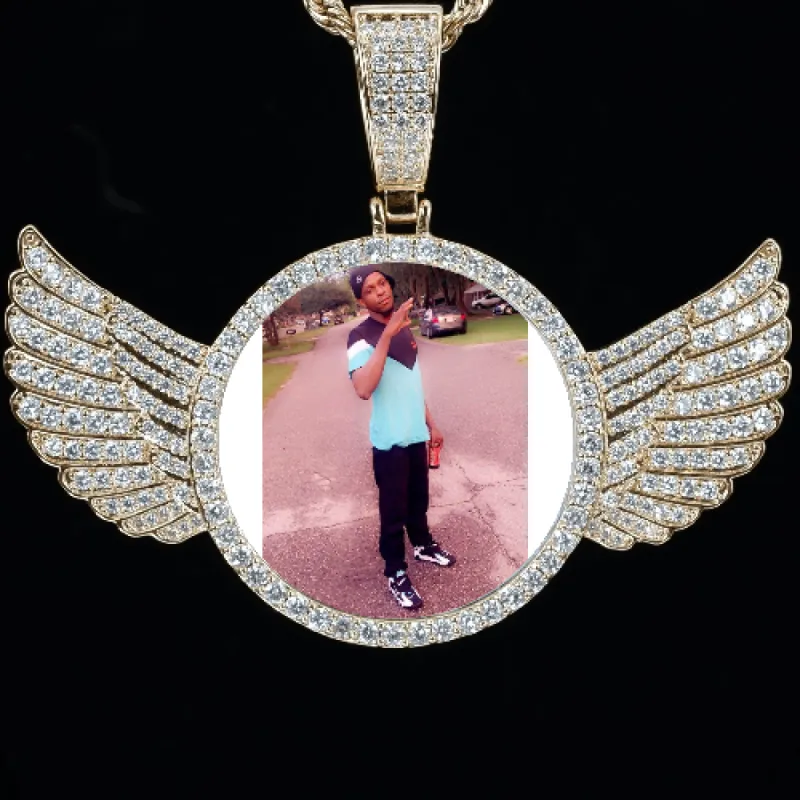 CUSTOM PICTURE PENDANT STYLE-4 sold by The GUU Shop