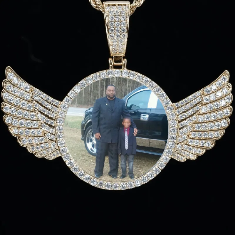 CUSTOM PICTURE PENDANT STYLE-4 sold by The GUU Shop