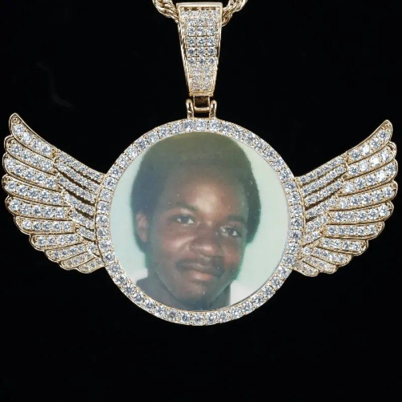 CUSTOM PICTURE PENDANT STYLE-4 sold by The GUU Shop