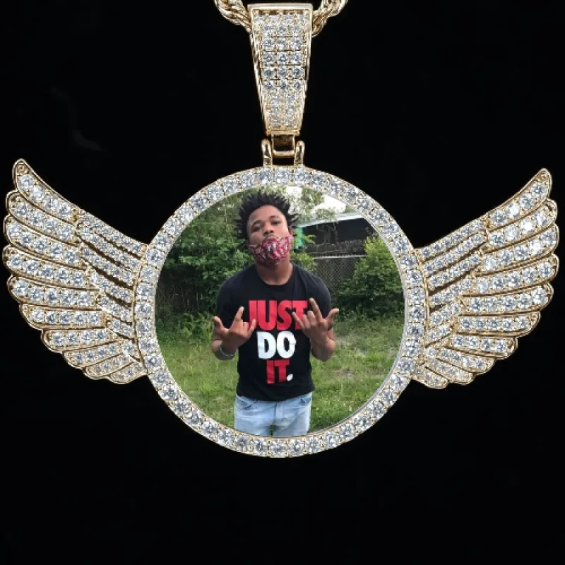 CUSTOM PICTURE PENDANT STYLE-4 sold by The GUU Shop