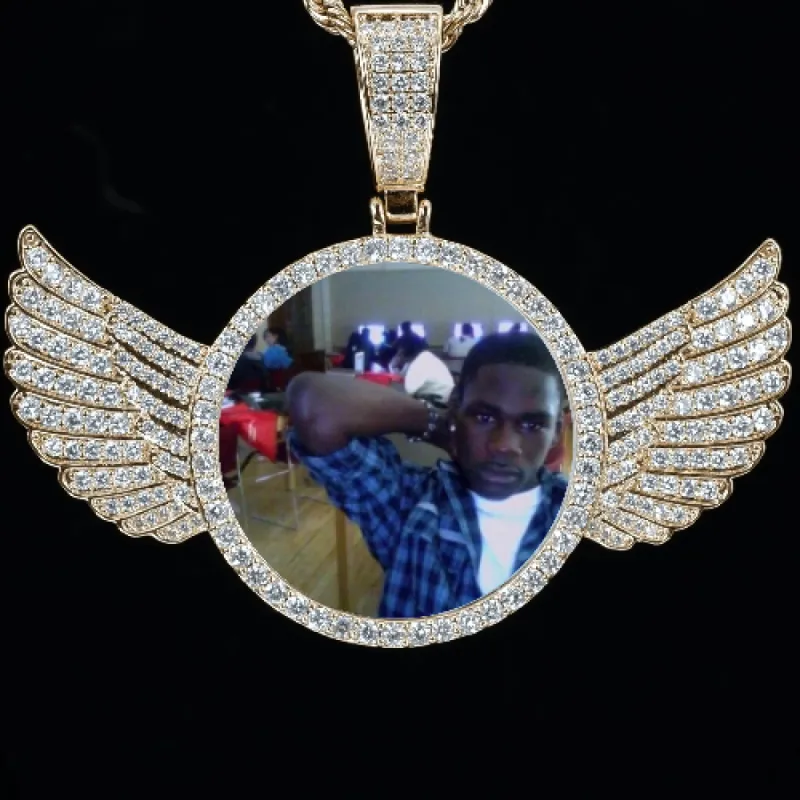 CUSTOM PICTURE PENDANT STYLE-4 sold by The GUU Shop