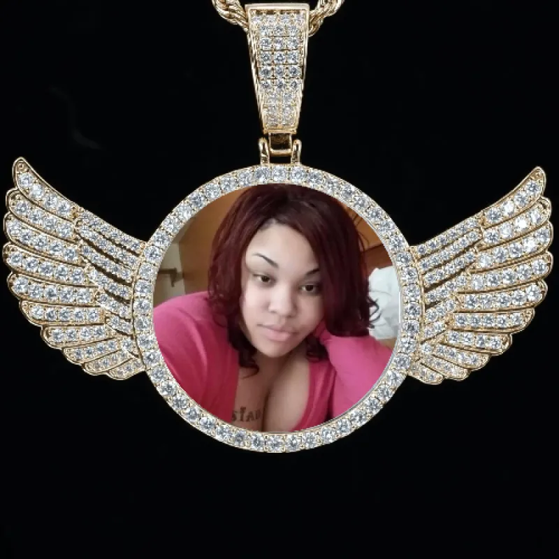 CUSTOM PICTURE PENDANT STYLE-4 sold by The GUU Shop