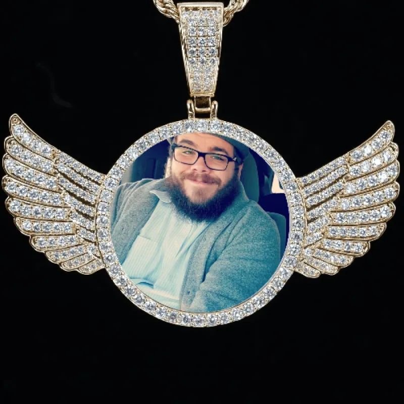 CUSTOM PICTURE PENDANT STYLE-4 sold by The GUU Shop