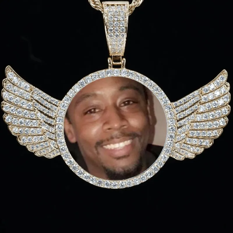 CUSTOM PICTURE PENDANT STYLE-4 sold by The GUU Shop