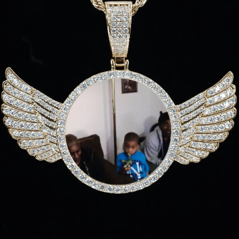 CUSTOM PICTURE PENDANT STYLE-4 sold by The GUU Shop