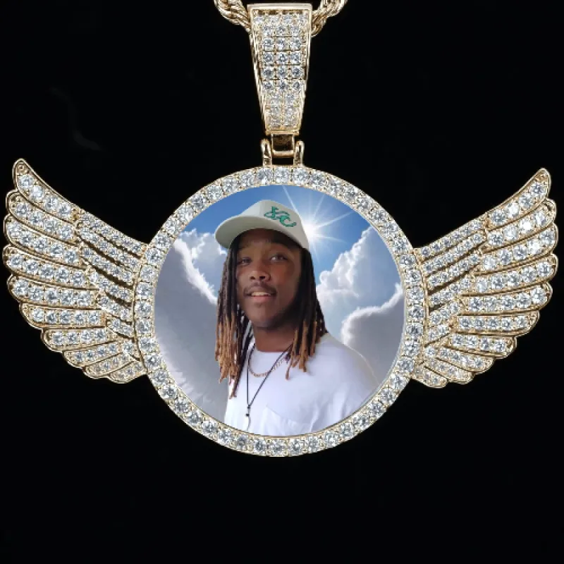 CUSTOM PICTURE PENDANT STYLE-4 sold by The GUU Shop