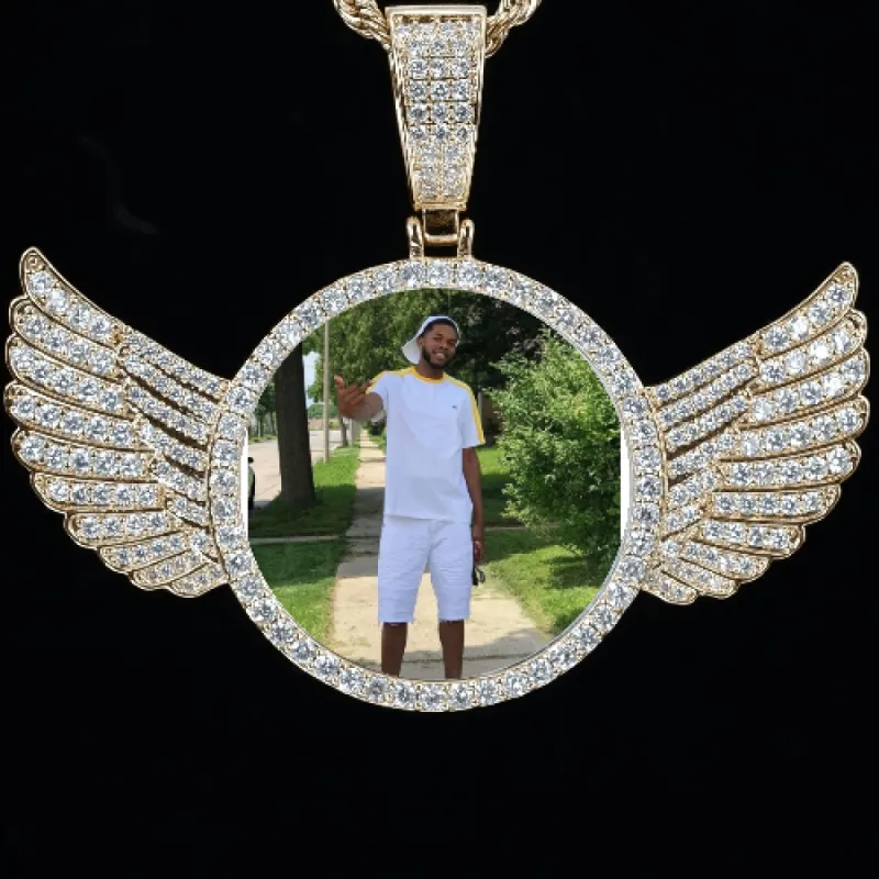 CUSTOM PICTURE PENDANT STYLE-4 sold by The GUU Shop