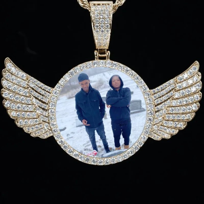 CUSTOM PICTURE PENDANT STYLE-4 sold by The GUU Shop