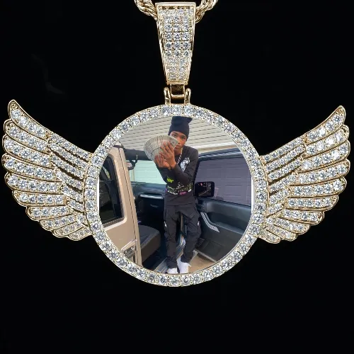 CUSTOM PICTURE PENDANT STYLE-4 sold by The GUU Shop