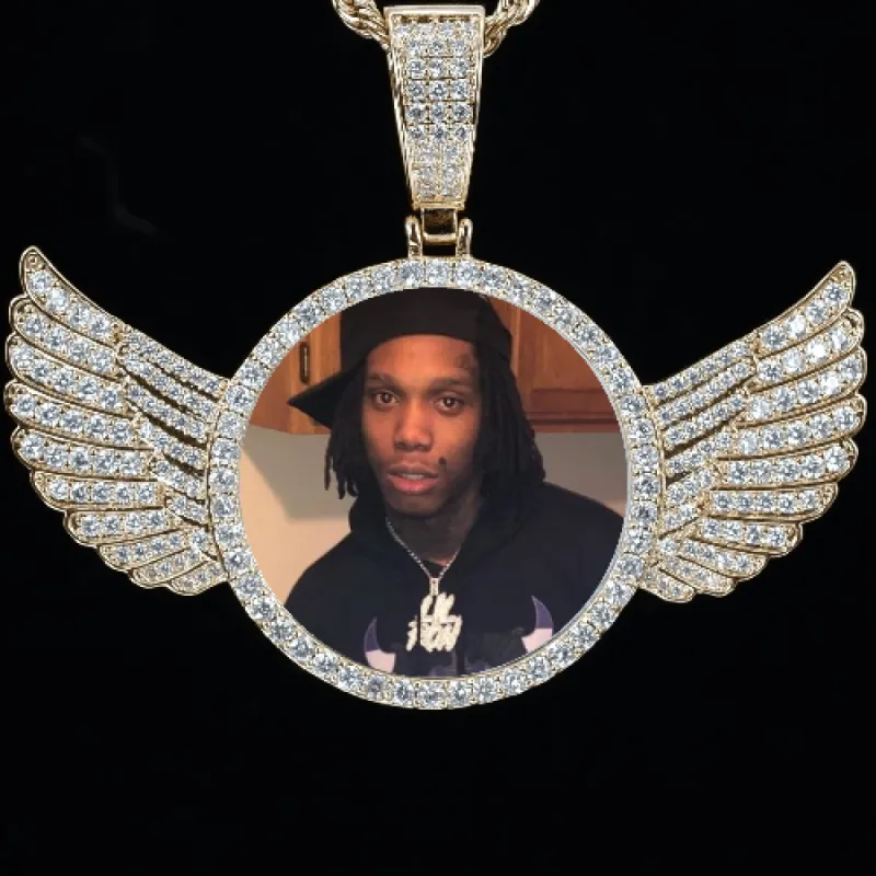 CUSTOM PICTURE PENDANT STYLE-4 sold by The GUU Shop