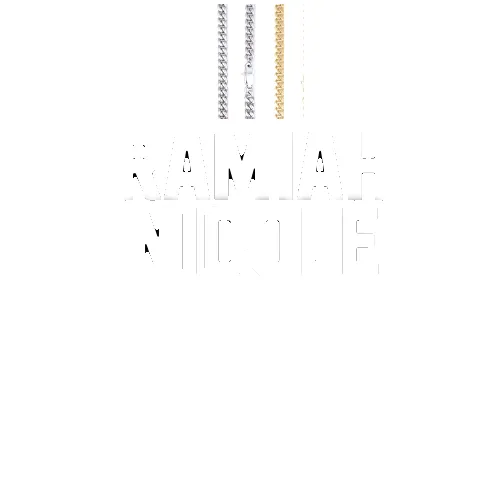 Custom Letters Baguette Two Layer Necklace sold by The GUU Shop