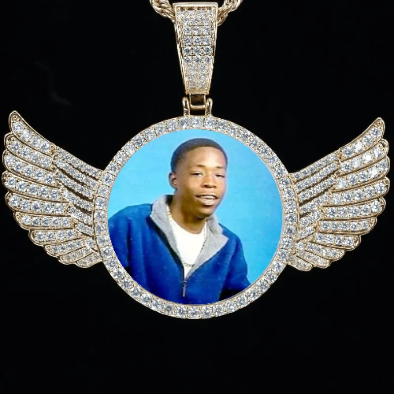 CUSTOM PICTURE PENDANT STYLE-4 sold by The GUU Shop