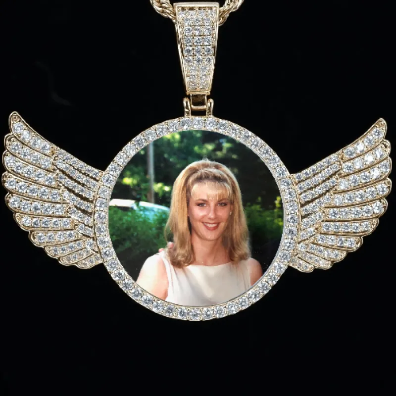 CUSTOM PICTURE PENDANT STYLE-4 sold by The GUU Shop