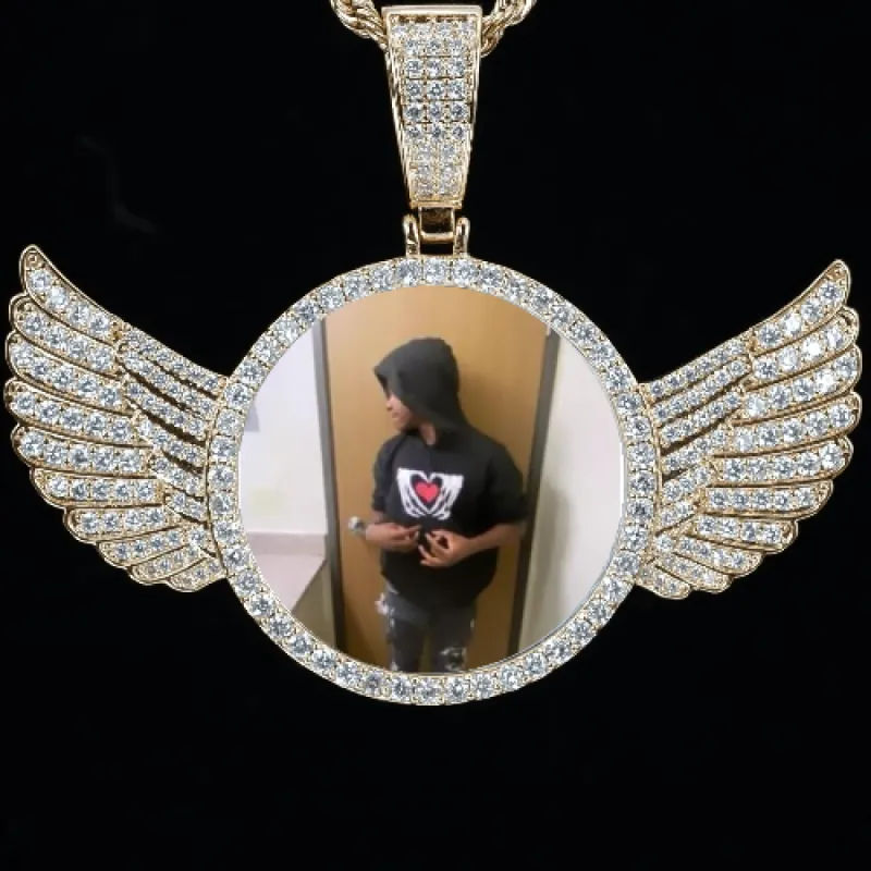 CUSTOM PICTURE PENDANT STYLE-4 sold by The GUU Shop