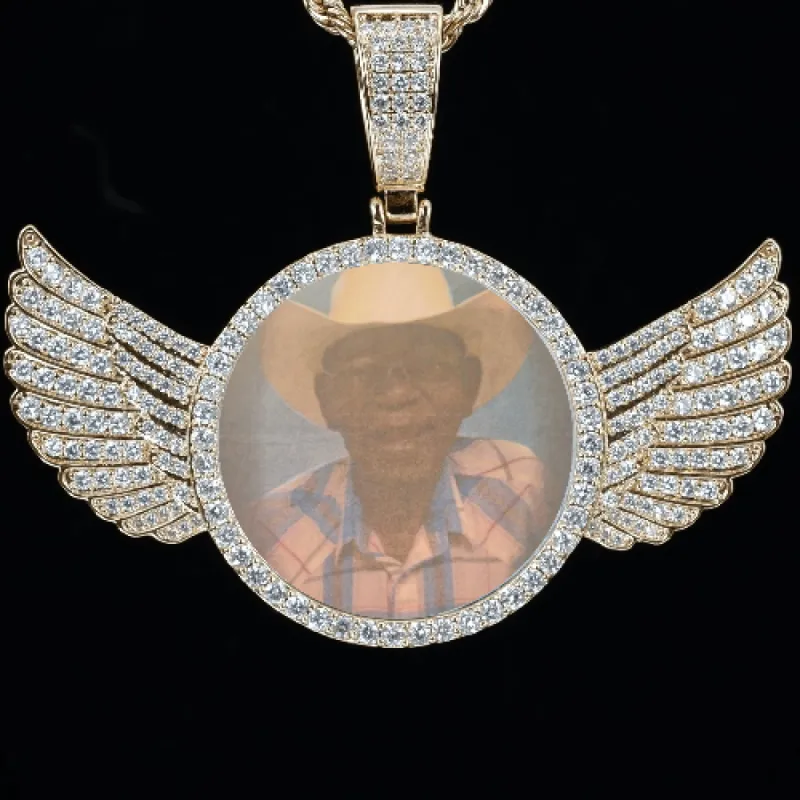 CUSTOM PICTURE PENDANT STYLE-4 sold by The GUU Shop