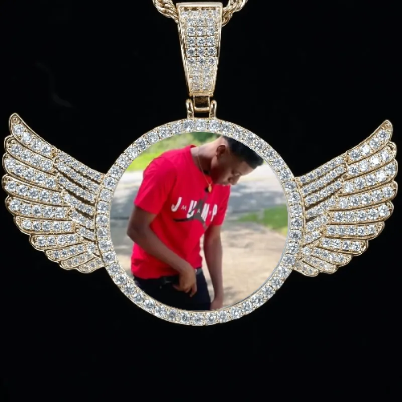 CUSTOM PICTURE PENDANT STYLE-4 sold by The GUU Shop