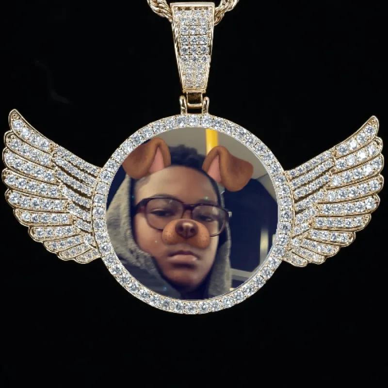 CUSTOM PICTURE PENDANT STYLE-4 sold by The GUU Shop