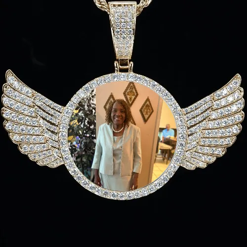 CUSTOM PICTURE PENDANT STYLE-4 sold by The GUU Shop