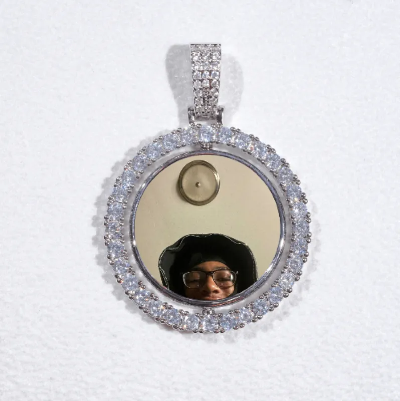 3D Spinning 2-Faced Custom Picture Pendant sold by The GUU Shop