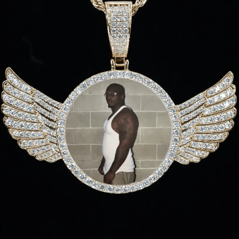 CUSTOM PICTURE PENDANT STYLE-4 sold by The GUU Shop