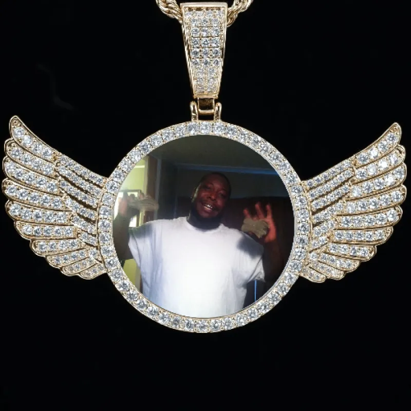 CUSTOM PICTURE PENDANT STYLE-4 sold by The GUU Shop