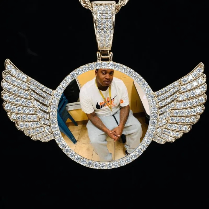 CUSTOM PICTURE PENDANT STYLE-4 sold by The GUU Shop