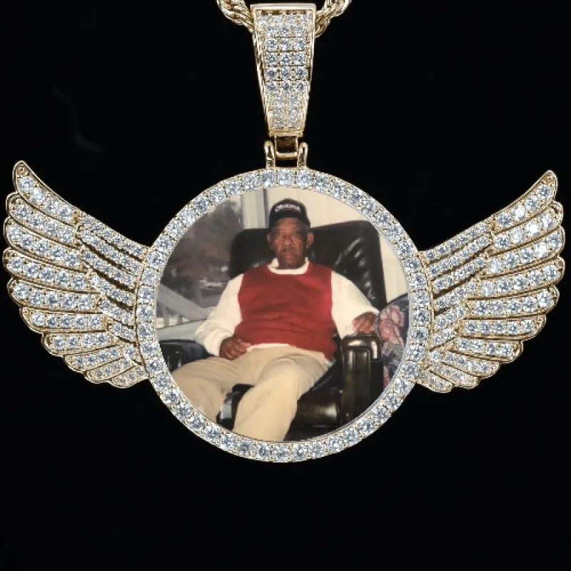 CUSTOM PICTURE PENDANT STYLE-4 sold by The GUU Shop