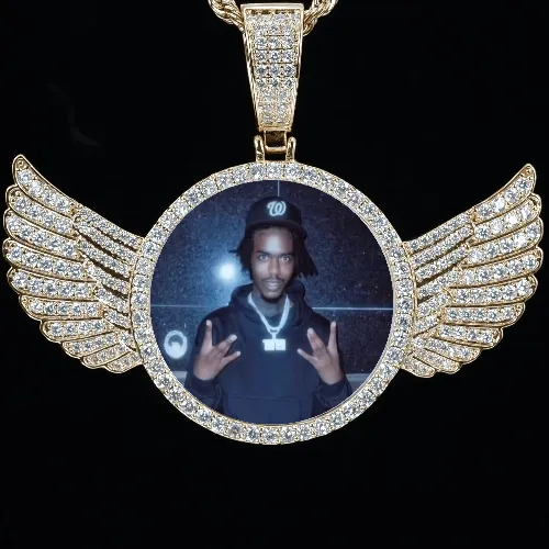 CUSTOM PICTURE PENDANT STYLE-4 sold by The GUU Shop