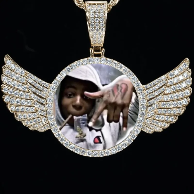 CUSTOM PICTURE PENDANT STYLE-4 sold by The GUU Shop