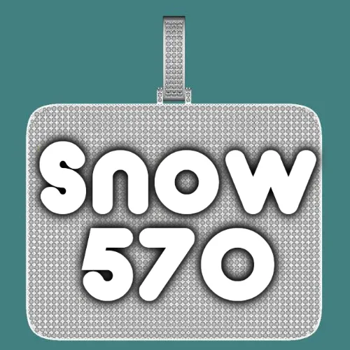 CUSTOM LETTER NECKLACE 3D BIG SQUARE sold by The GUU Shop