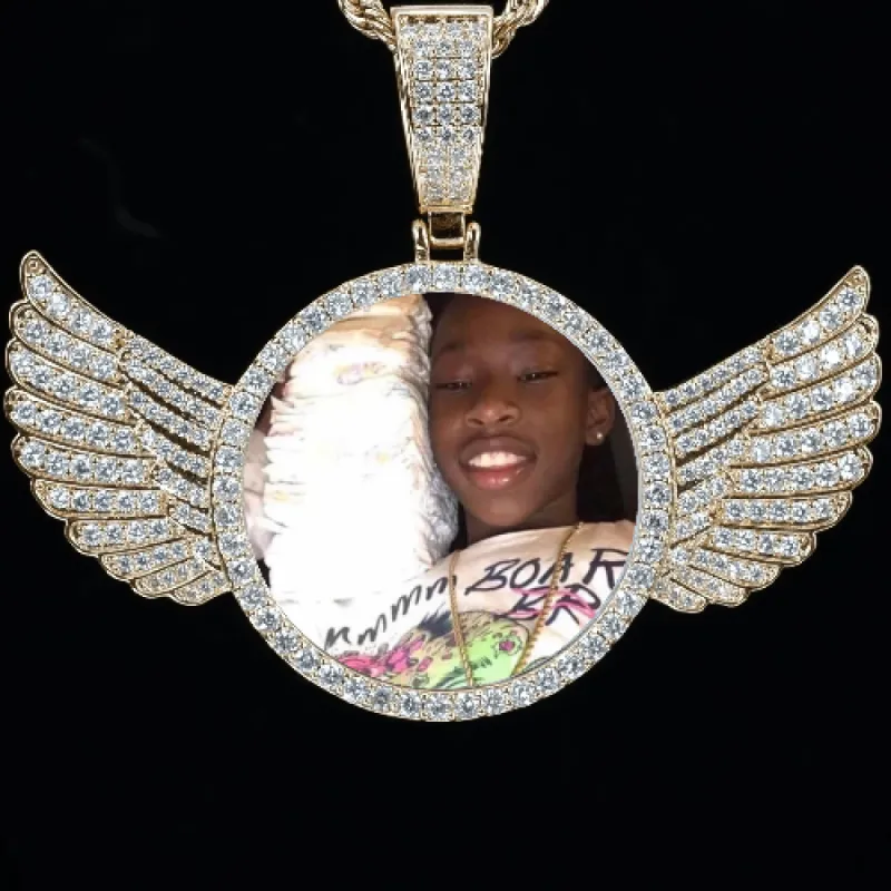 CUSTOM PICTURE PENDANT STYLE-4 sold by The GUU Shop