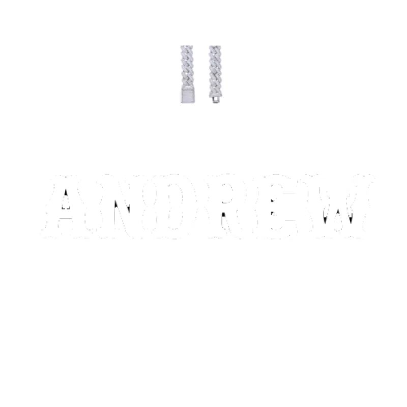 Custom Letters Freibeuter Font Necklace sold by The GUU Shop