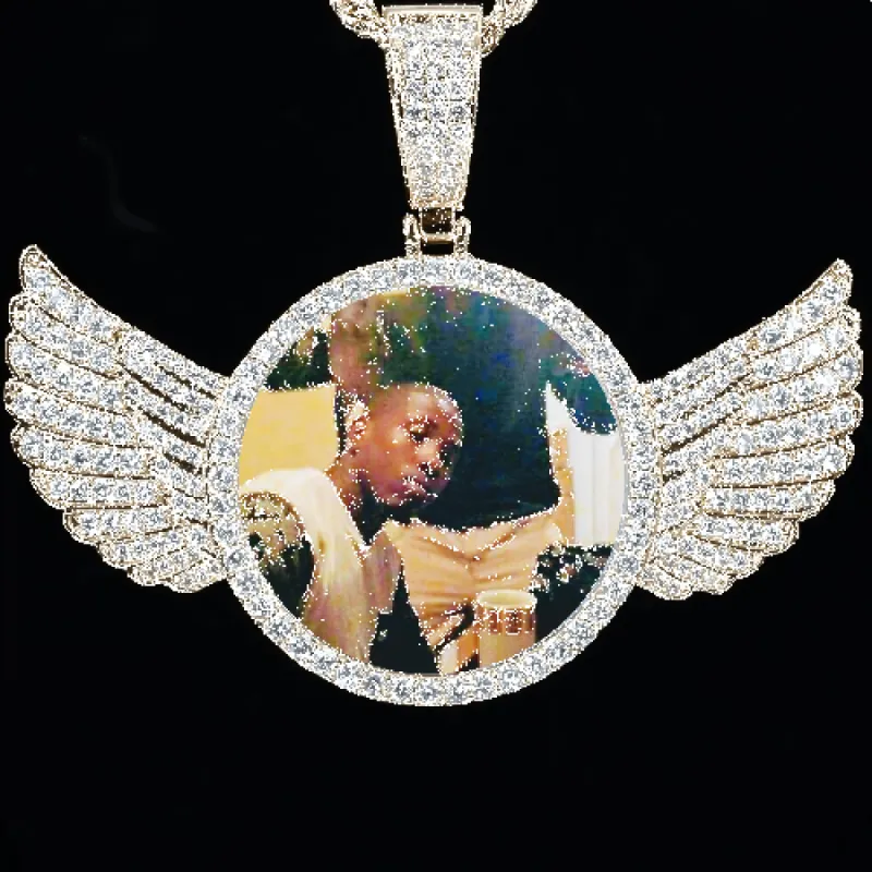 CUSTOM PICTURE PENDANT STYLE-4 sold by The GUU Shop