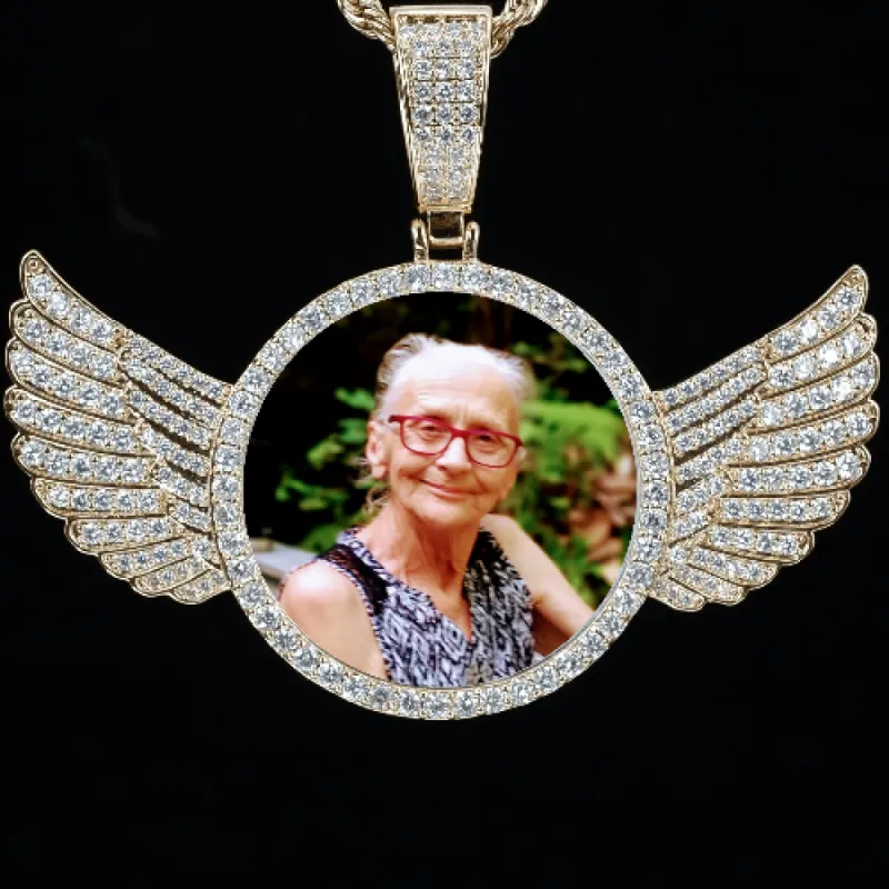 CUSTOM PICTURE PENDANT STYLE-4 sold by The GUU Shop