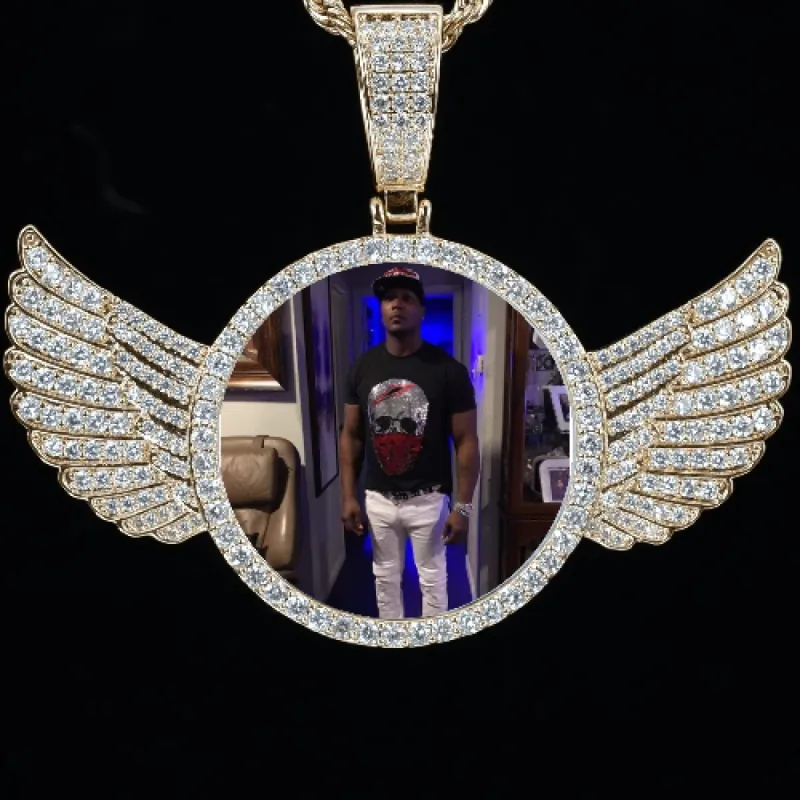 CUSTOM PICTURE PENDANT STYLE-4 sold by The GUU Shop