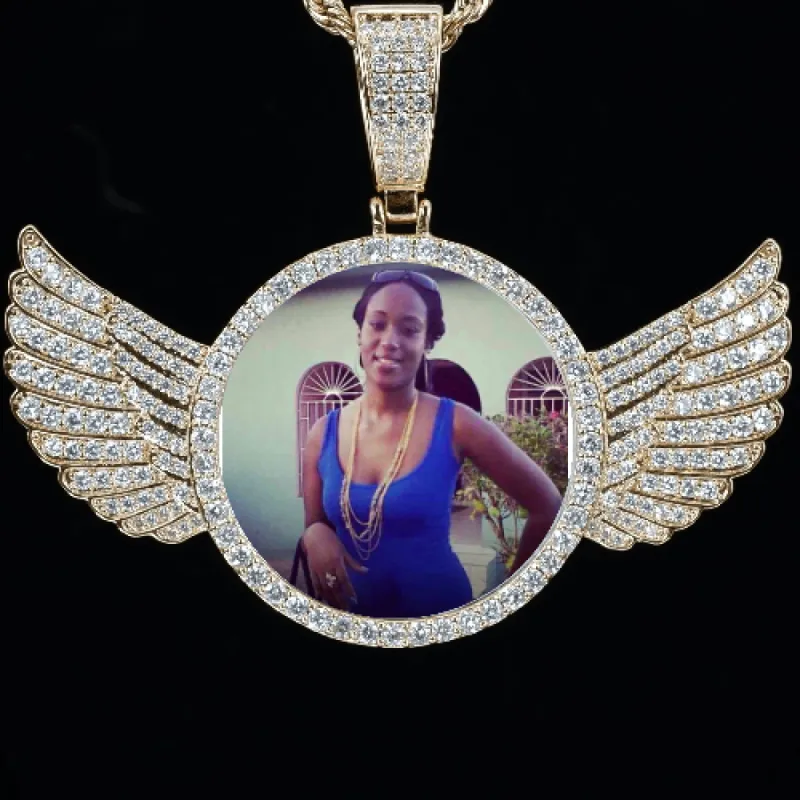 CUSTOM PICTURE PENDANT STYLE-4 sold by The GUU Shop