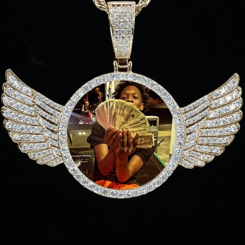 CUSTOM PICTURE PENDANT STYLE-4 sold by The GUU Shop