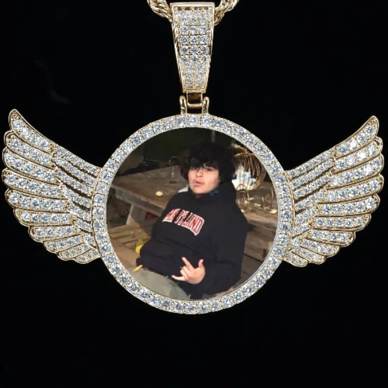 CUSTOM PICTURE PENDANT STYLE-4 sold by The GUU Shop