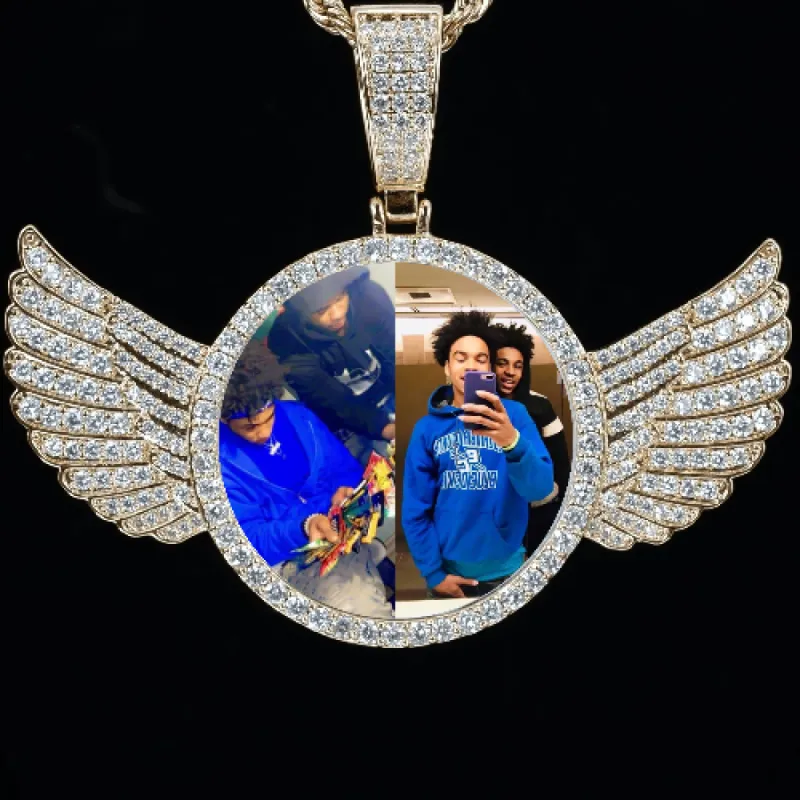 CUSTOM PICTURE PENDANT STYLE-4 sold by The GUU Shop