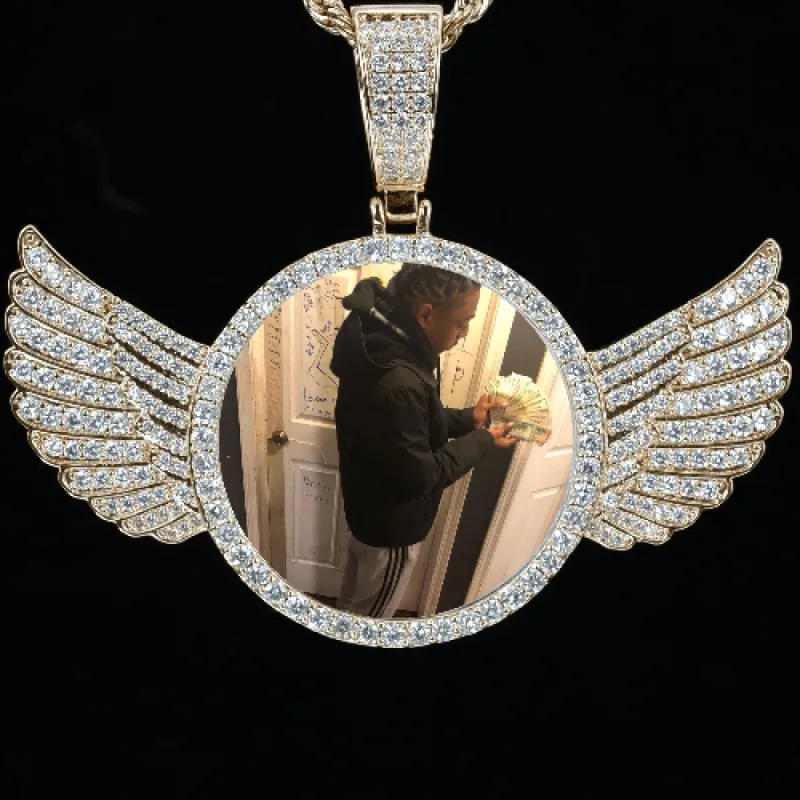 CUSTOM PICTURE PENDANT STYLE-4 sold by The GUU Shop